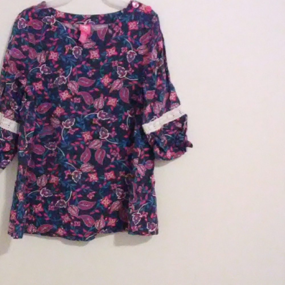 J. Khaki Floral Shirt